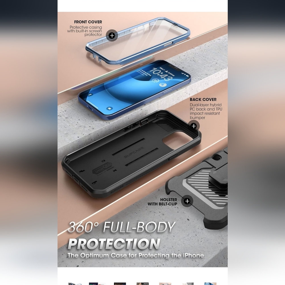 10 Resellers Bundle iPhone 14 Case Supcase One Green 9 Blue - Picture 7 of 9